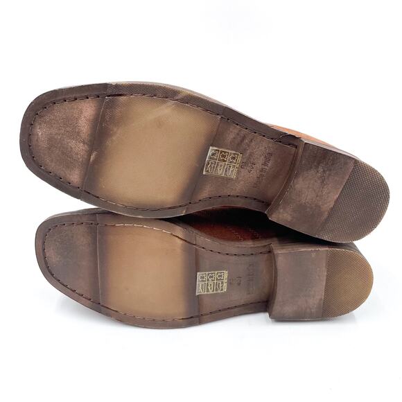 Free People Easton Equestrian Ankle Boot Brown Suede EU 40.5‎ US Women's 9.5 - Picture 9 of 11